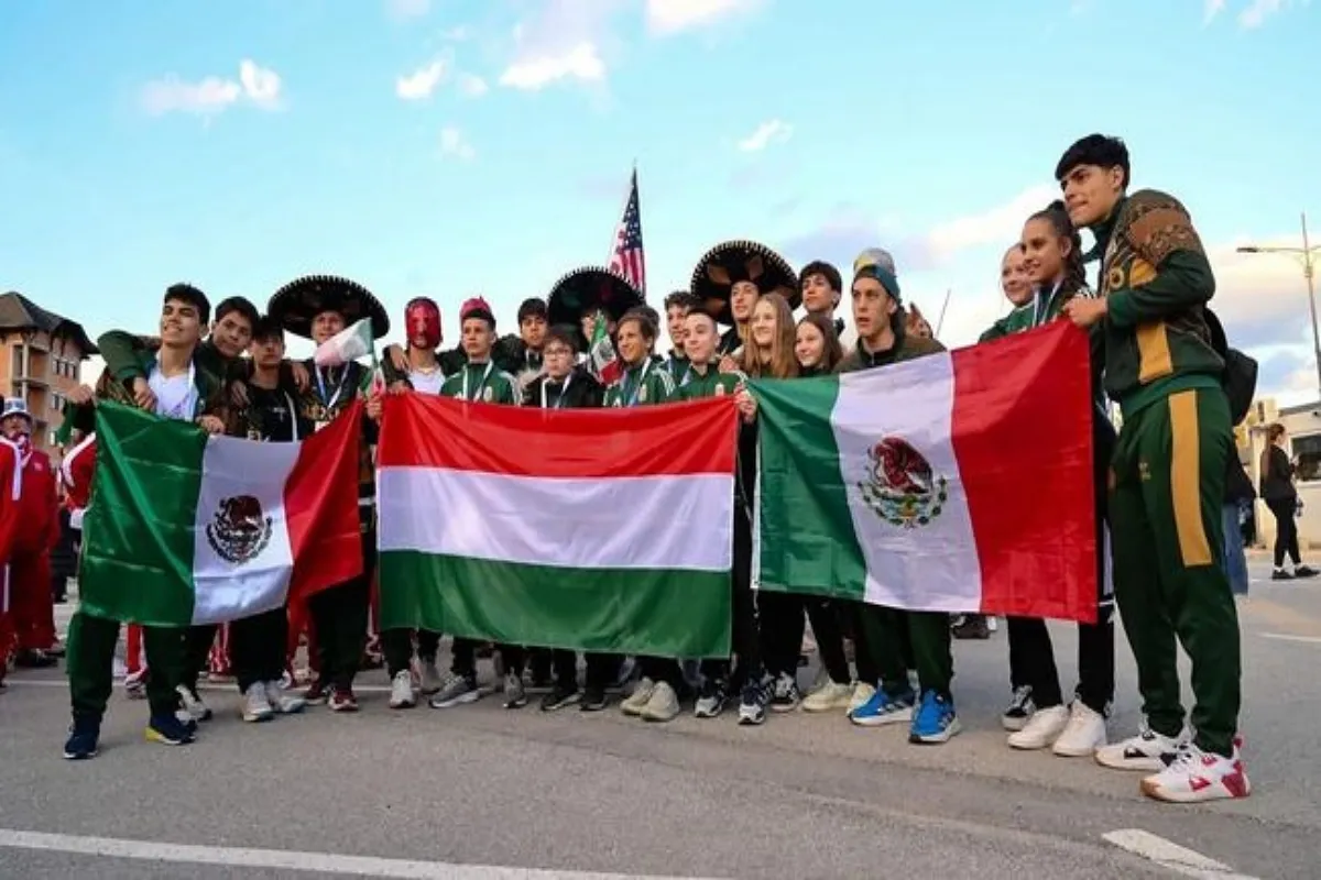 La delegación mexicana regresa de la Gimnasiada de Serbia con diez medallas. | Foto: Conade.