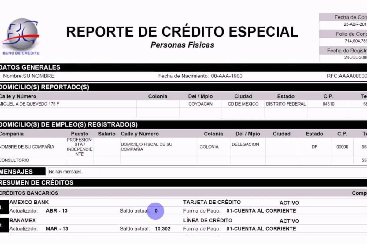 Bancos que eliminarán registros del Buró de Crédito en 2025