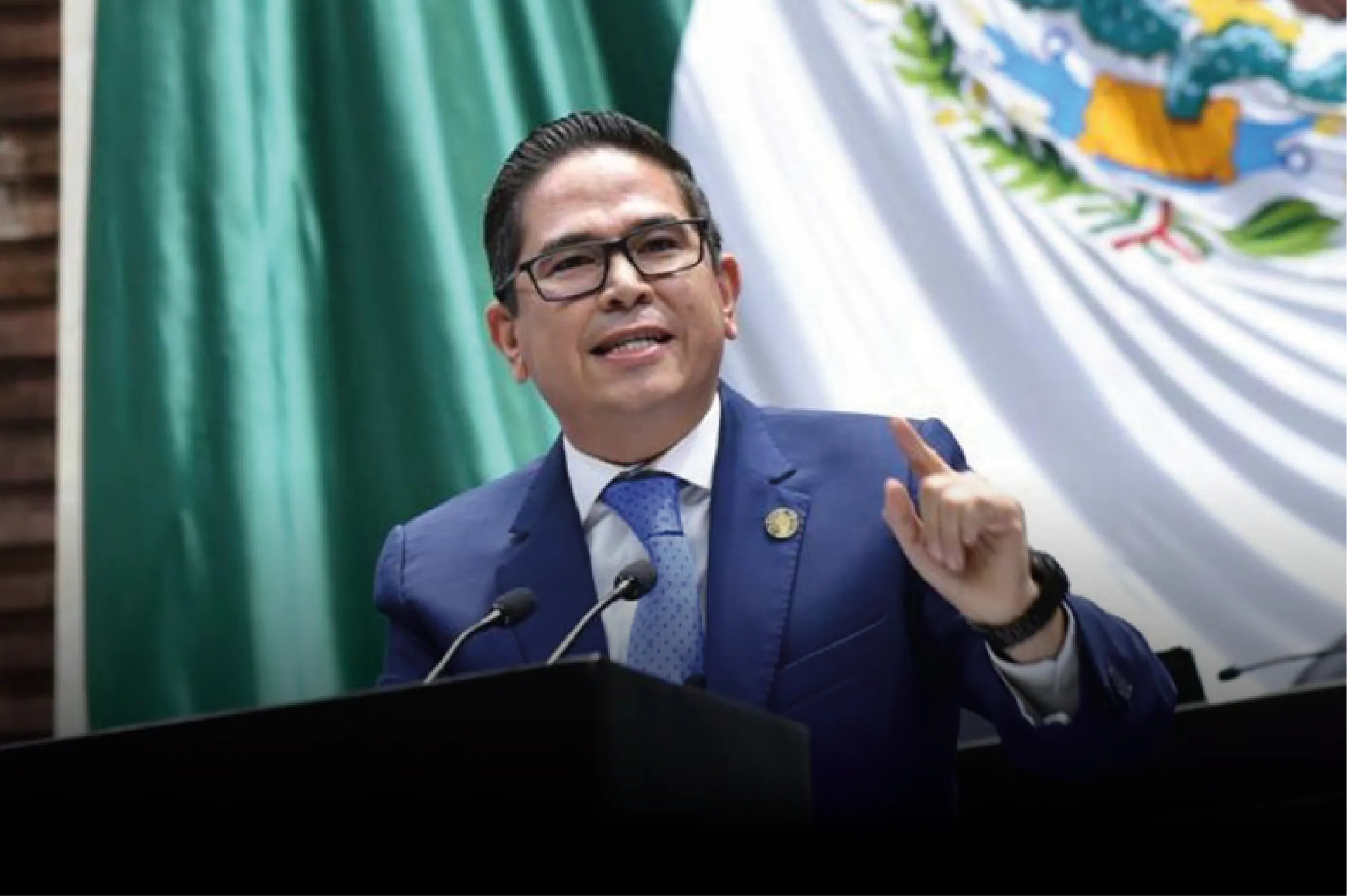 Daniel Chimal García, legislador del PAN, acusa a Morena de querer manipular la Elección Judicial mediante listas ilegales de votación.