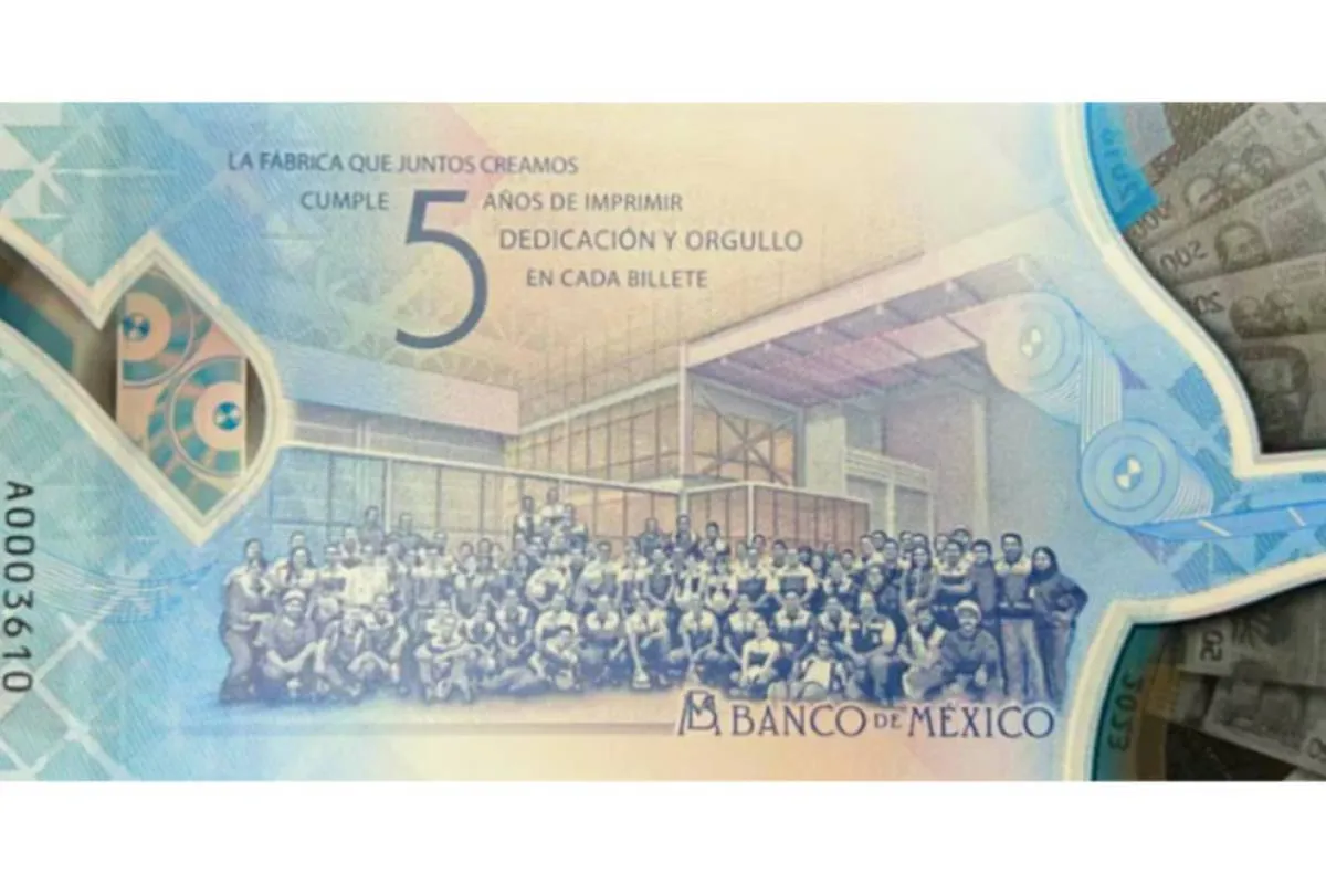 El billete conmemorativo que confundió a los usuarios en redes sociales