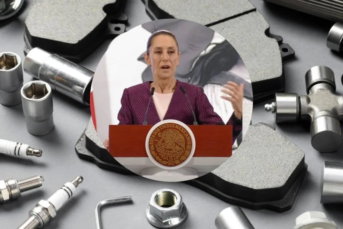 Sheinbaum celebra la exención de aranceles a autopartes mexicanas
