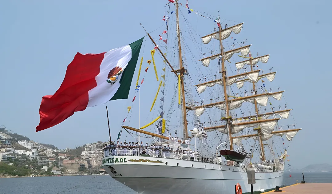El buque Cuauhtémoc había completado más de 40 años de servicio sin percances
