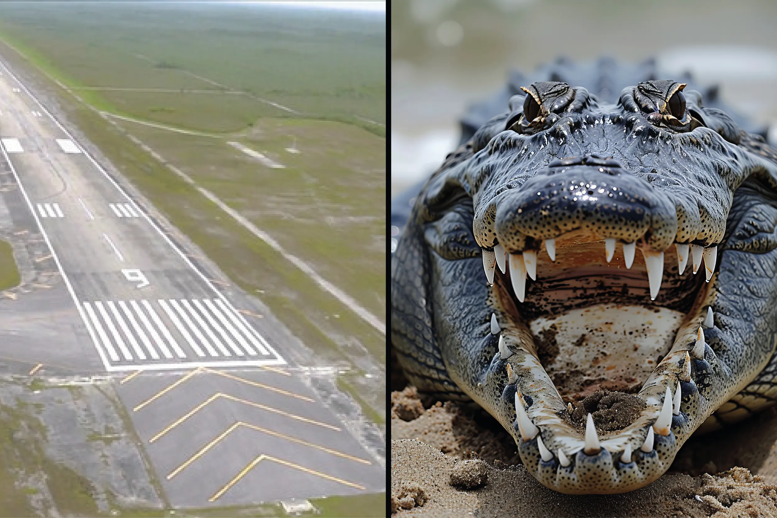 “Alligator Alcatraz”, el nuevo centro de detención migratoria en Florida, usará pantanos y caimanes como método disuasivo.