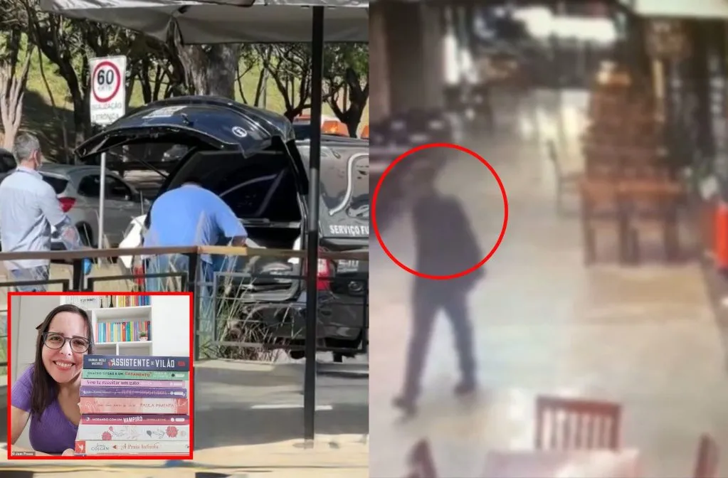 El crimen captado por cámaras de video.