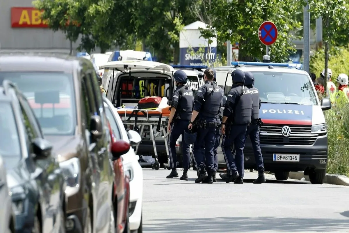 Se registra tiroteo en Austria, con un saldo de al menos diez muertos. | Foto: X.