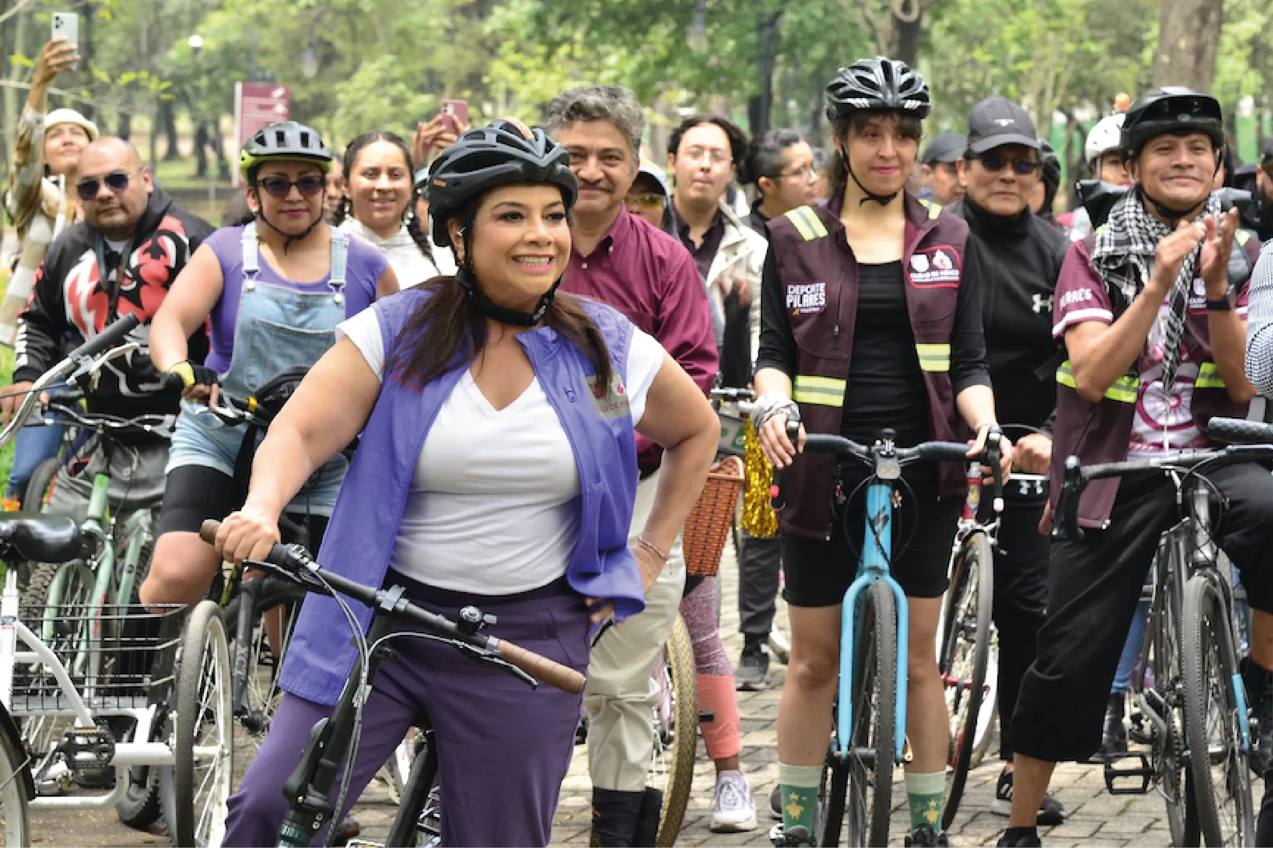 Clara Brugada, presenta el Plan Ciclista 2025–2030, que incluye nuevas ciclovías, mantenimiento y programas para ciclistas en CDMX.