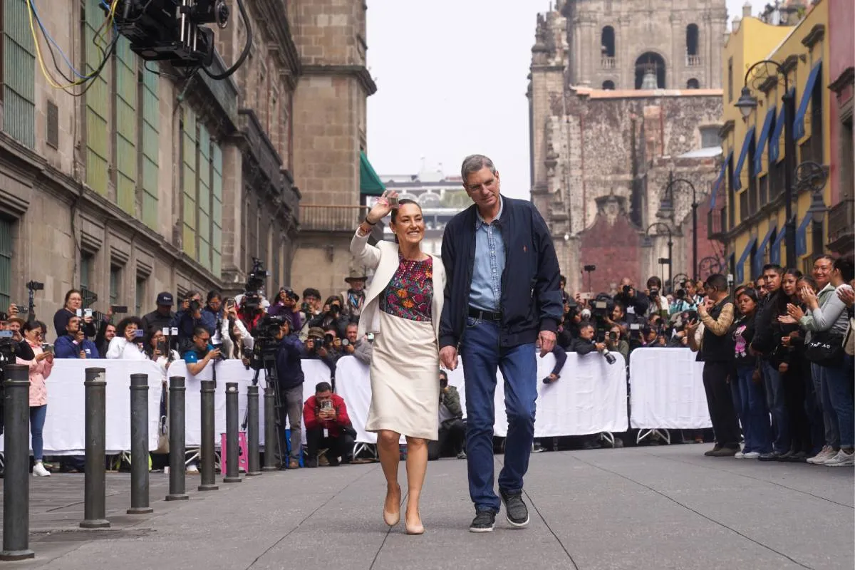 Claudia Sheinbaum celebra reaparición de AMLO por votación judicial