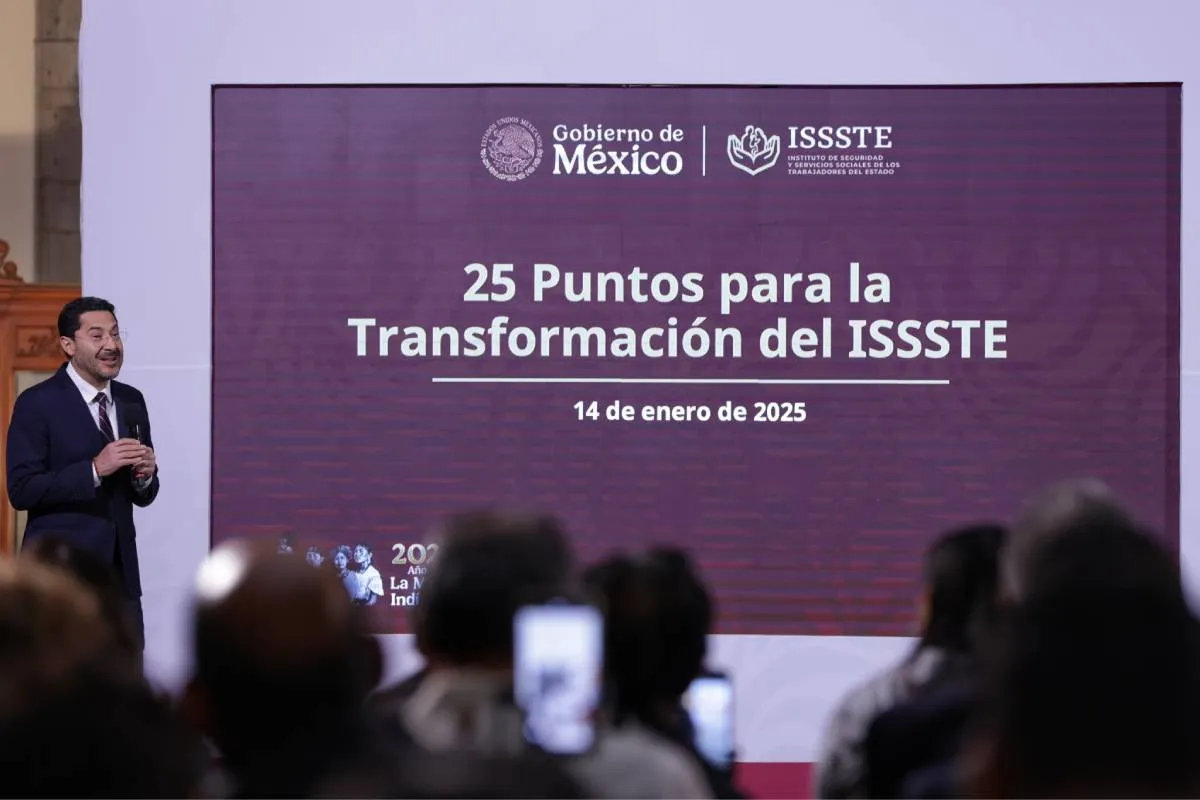 Mejora ISSSTE condiciones salariales de mil 202 trabajadores sociales mediante proceso de renivelación: Martí Batres