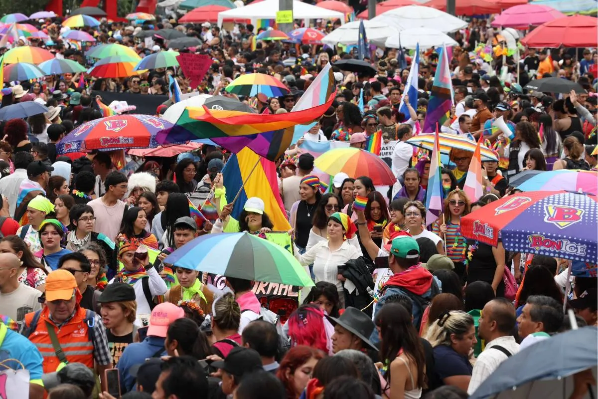 México desborda orgullo: Marcha por la diversidad en la CDMX