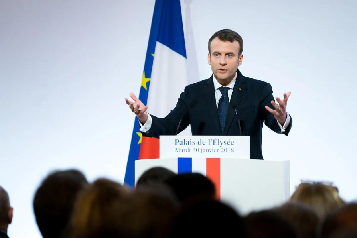 Emmanuel Macron anunció que Francia reconocerá al Estado de Palestina, lo que le generó halagos y críticas. | Foto: Flickr.