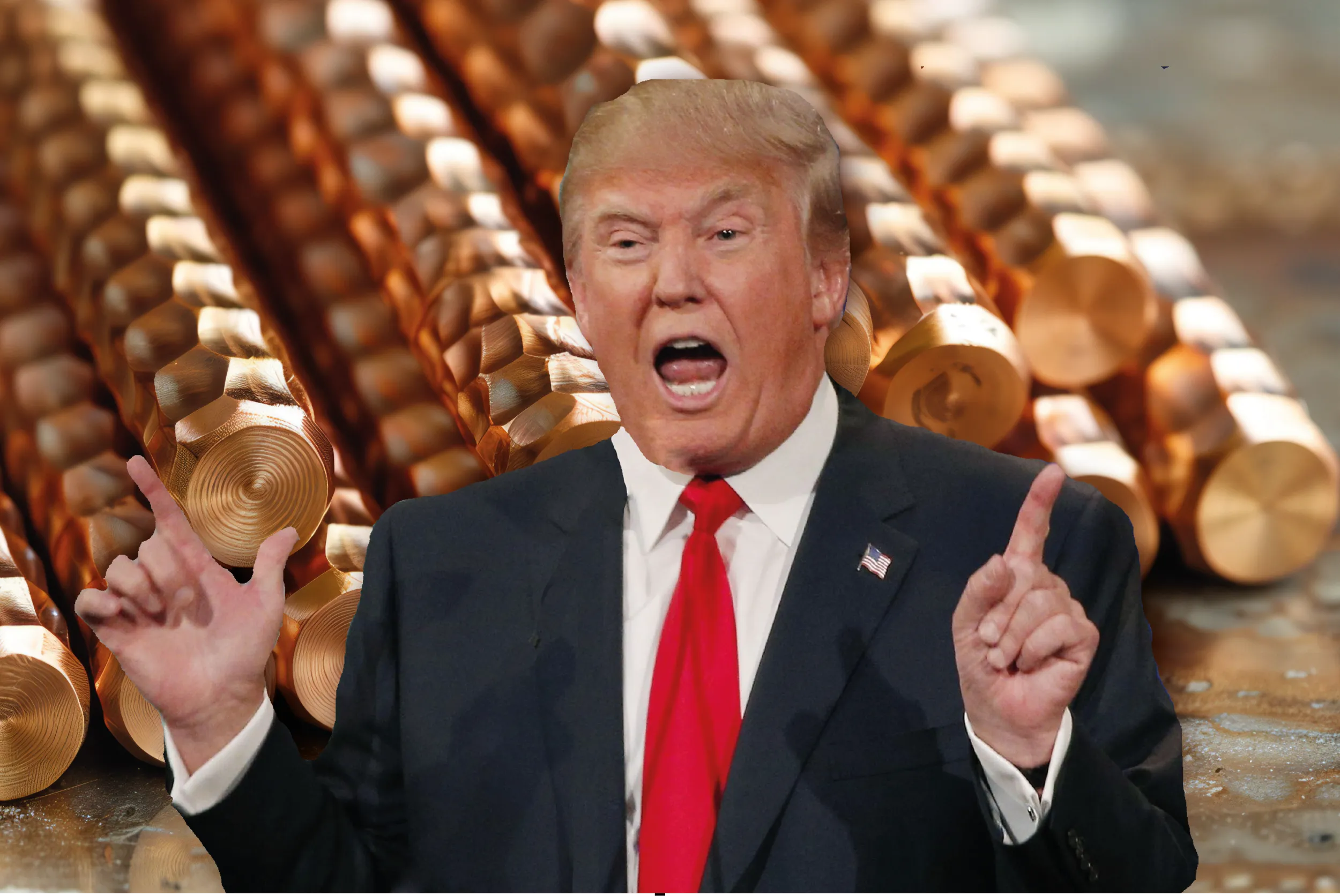 El presidente Trump anunció un arancel del 25% al cobre importado, medida que entrará en vigor el 1 de agosto y ya genera tensión comercial global.
