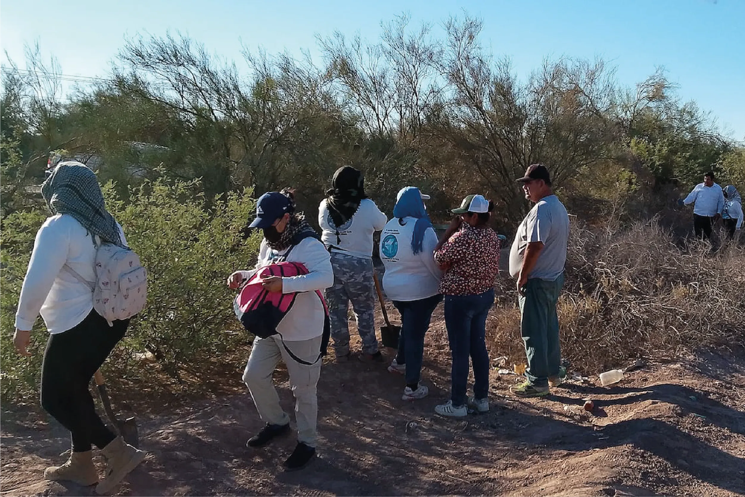 Familiares del Colectivo Buscadoras por la Paz de Sonora.