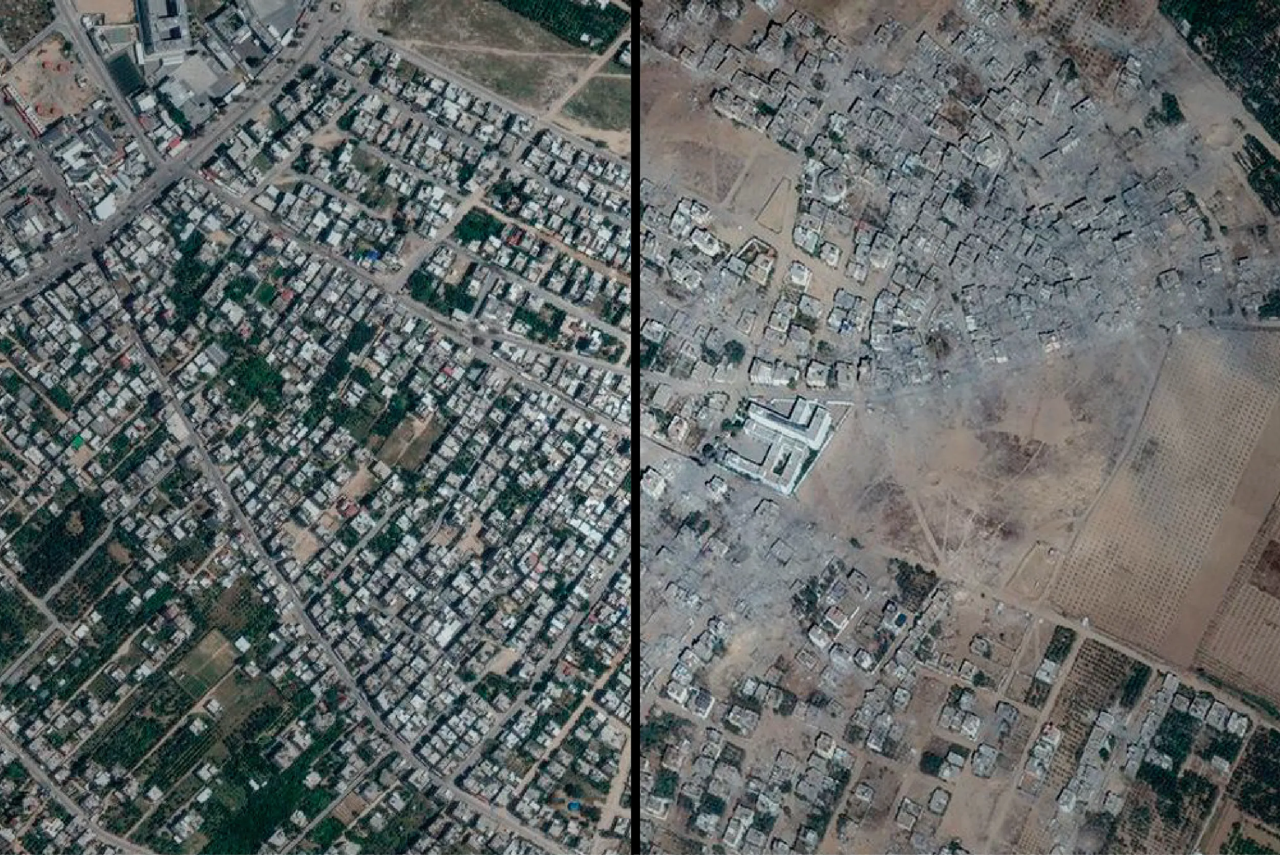Más del 67% de las edificaciones en Gaza han sido destruidas desde octubre de 2023. La devastación refleja años de asfixia, no solo meses de guerra.