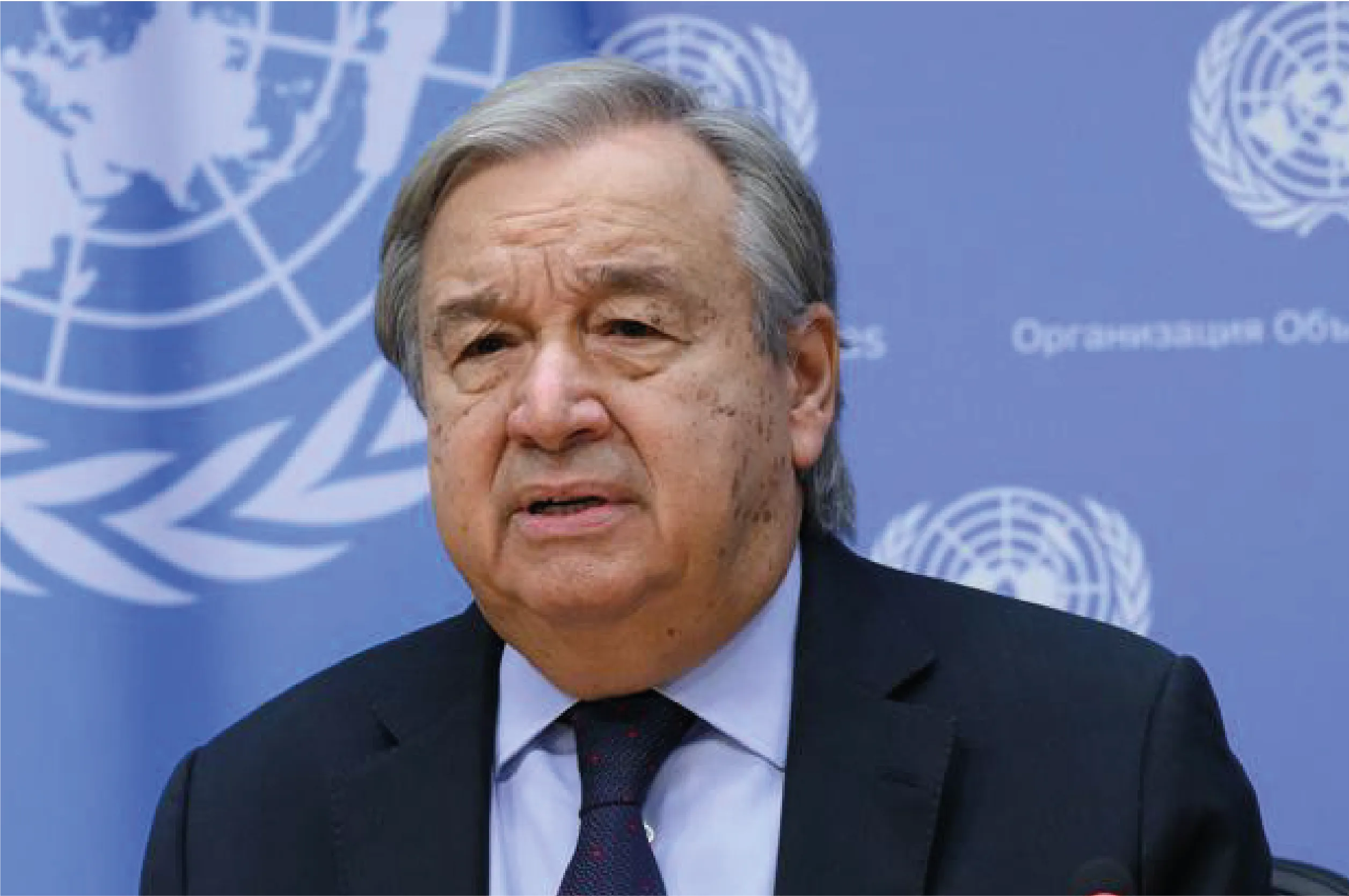 António Guterres afirma que la creación del Estado palestino es un derecho inalienable.