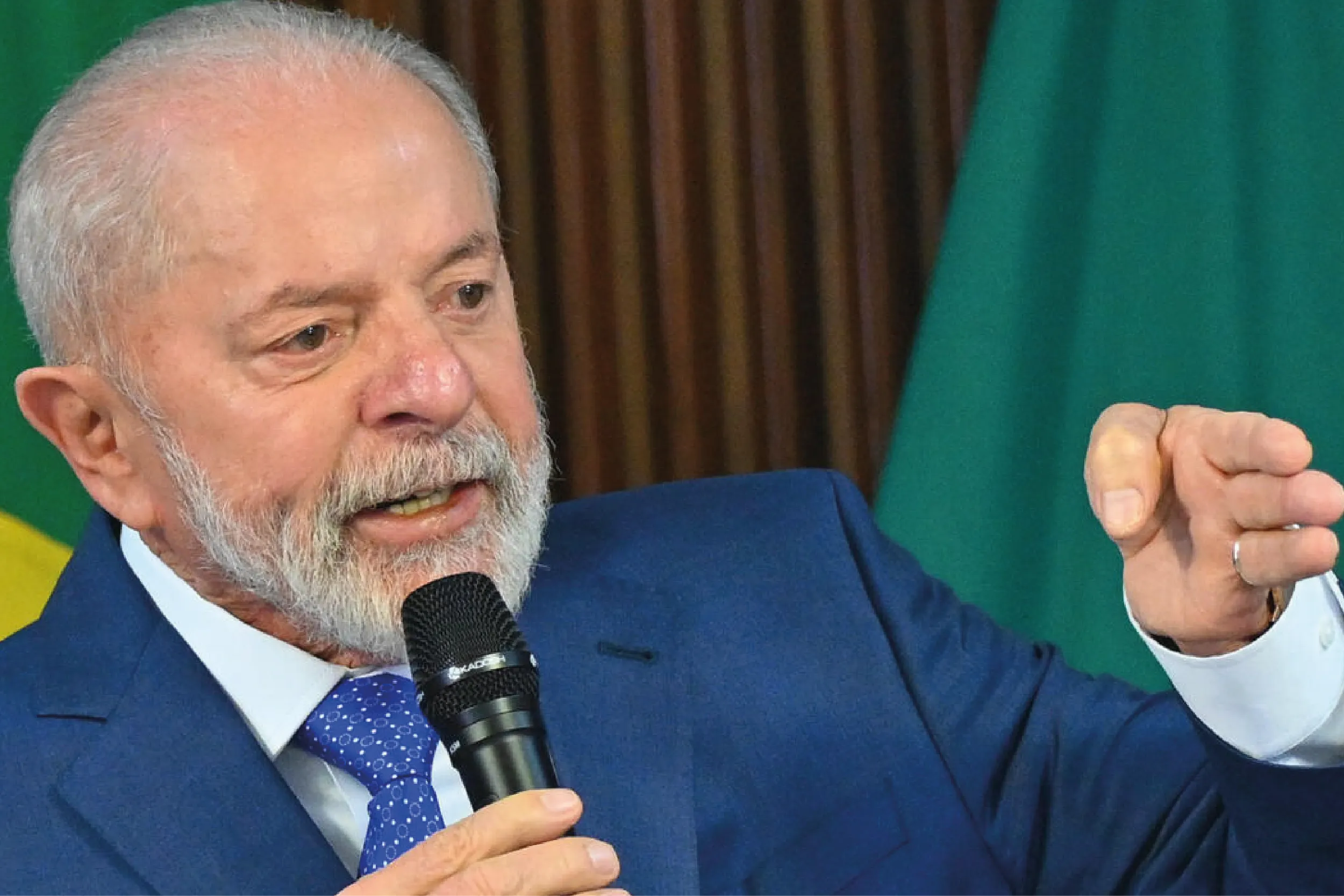 El presidente Lula da Silva defendió la soberanía brasileña.