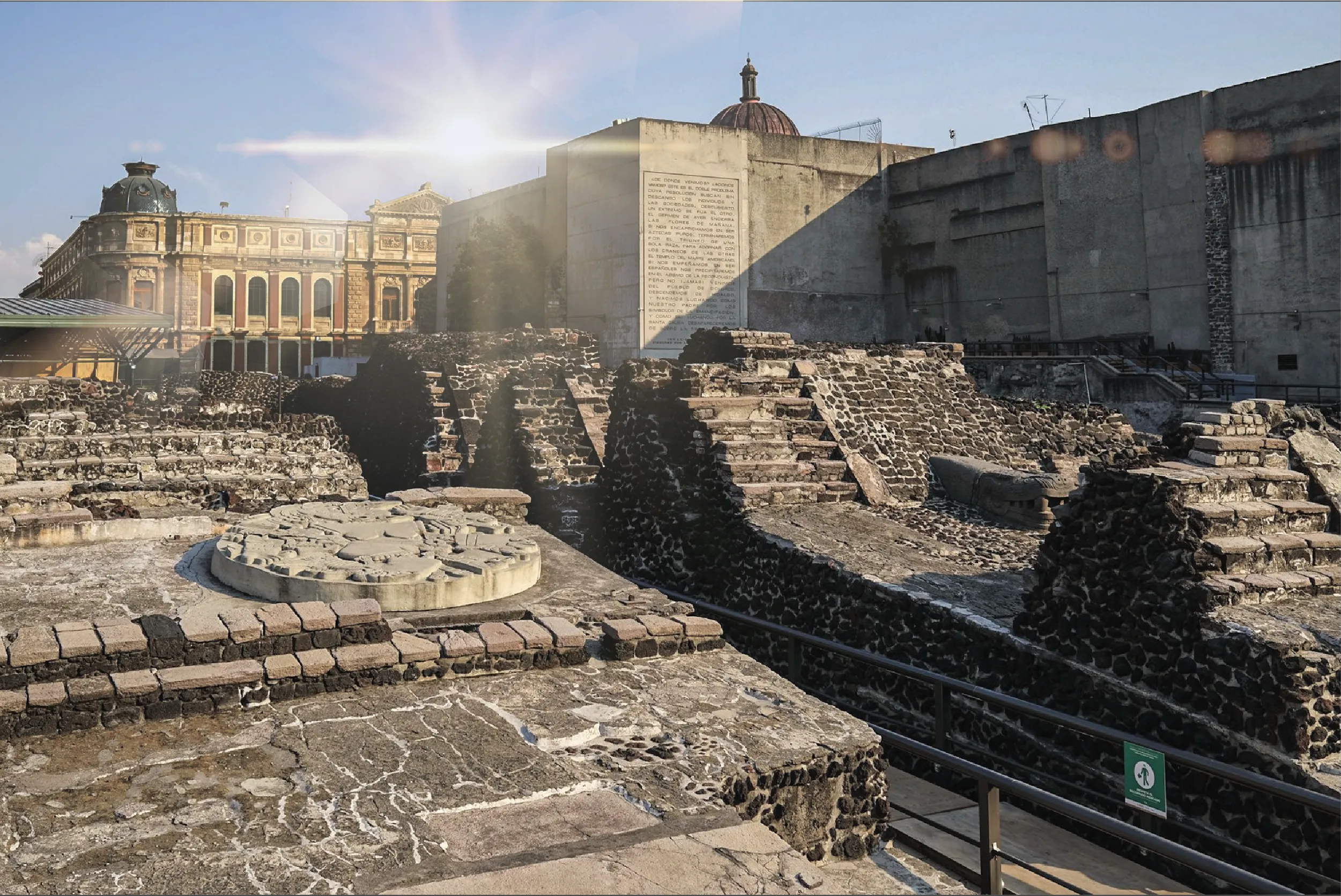 Templo Mayor, vestigio sagrado del imperio mexica, aún visible en el corazón del Centro Histórico de la CDMX.
