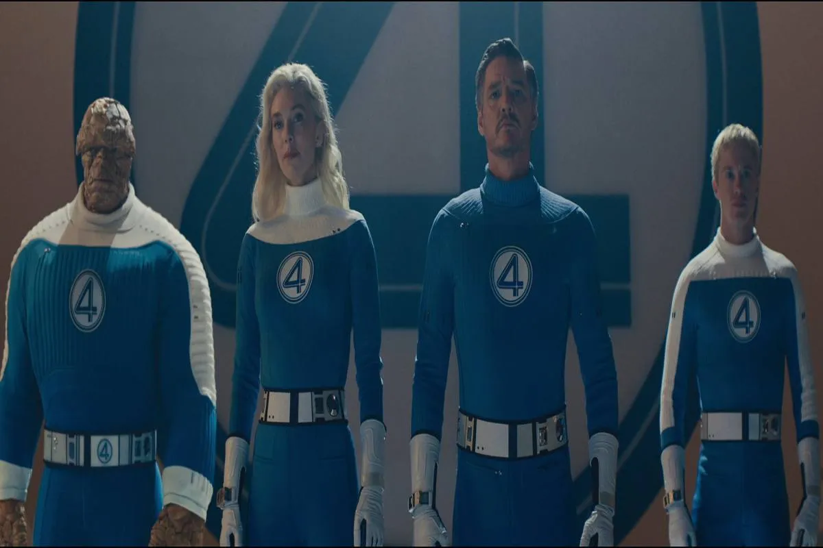 Con un tono retro-futurista sesentero y un enfoque narrativo centrado en la familia como eje emocional, Marvel apuesta por una fórmula renovada para revivir a su “primera familia” de superhéroes. Fotos: Marvel Studios