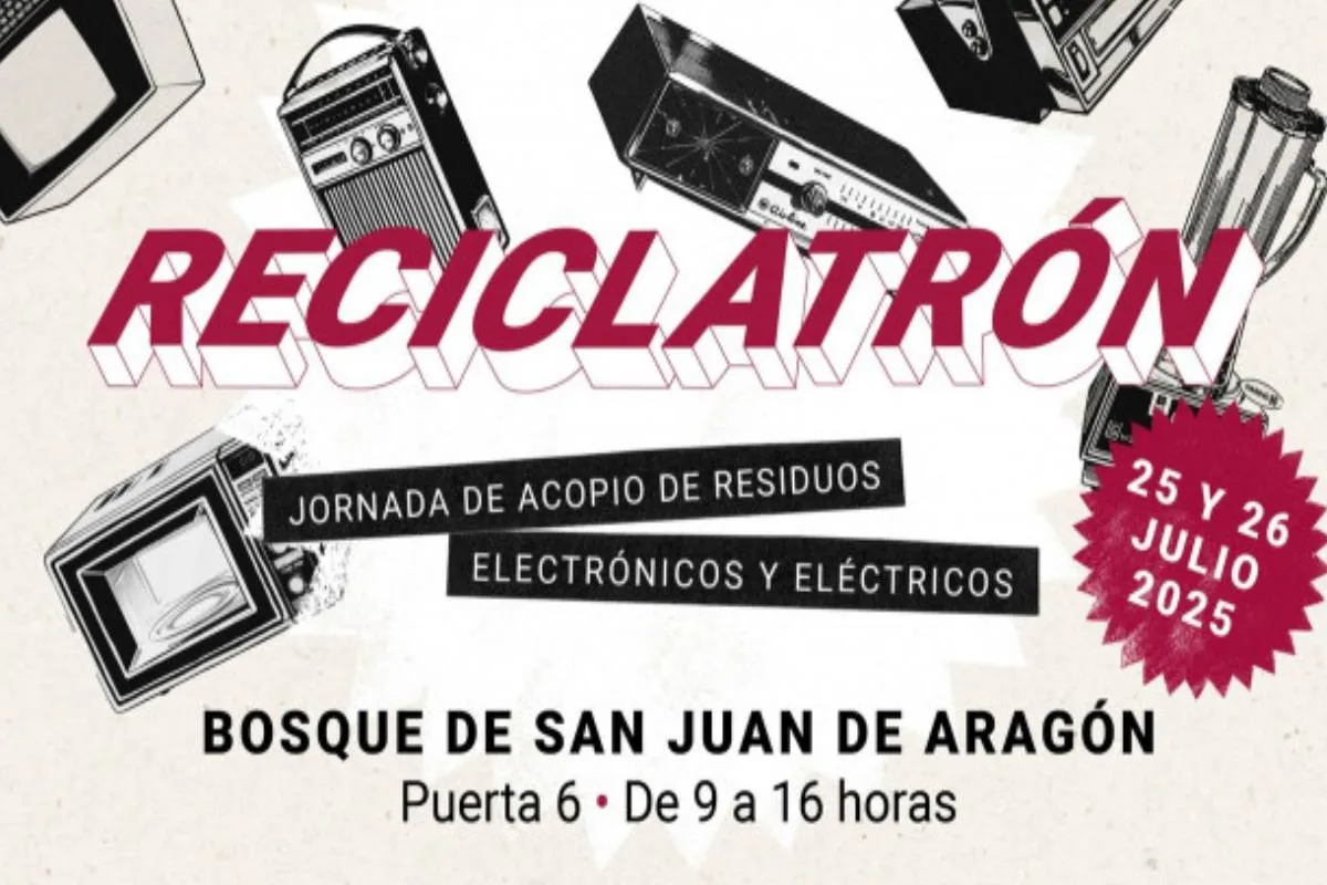 Estas jornadas tienen como objetivo enseñar y motivar a las personas y empresas a separar correctamente los dispositivos que ya no utilizan, para que puedan ser recolectados y reciclados de manera segura. Foto: SEDEMA