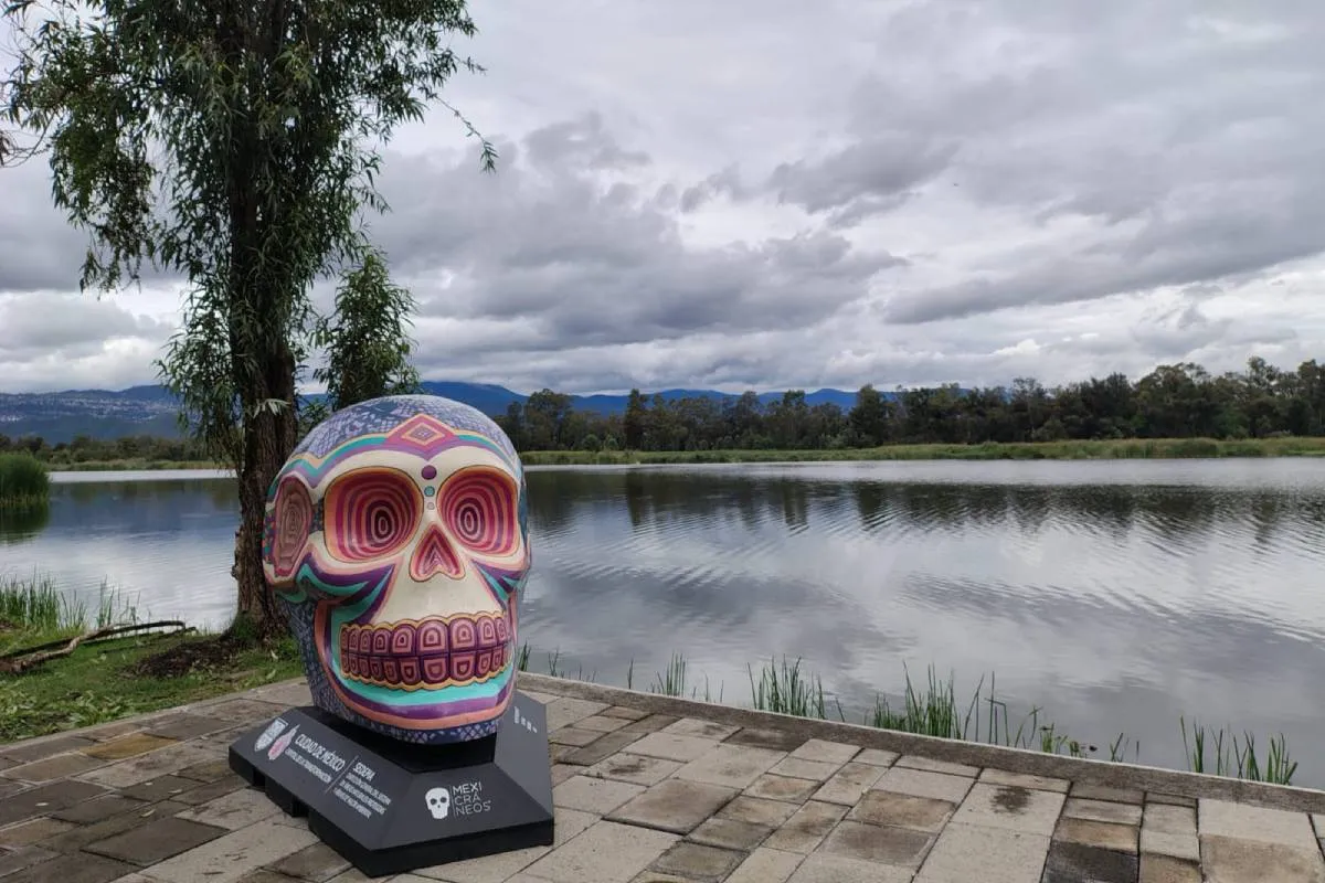 Llegan los Mexicráneos al parque Ecológico de Xochimilco