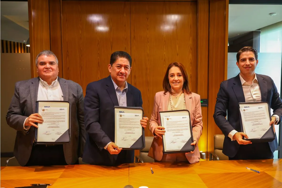Nuevo León y BBVA firman convenio para apoyar a las MIPYMES