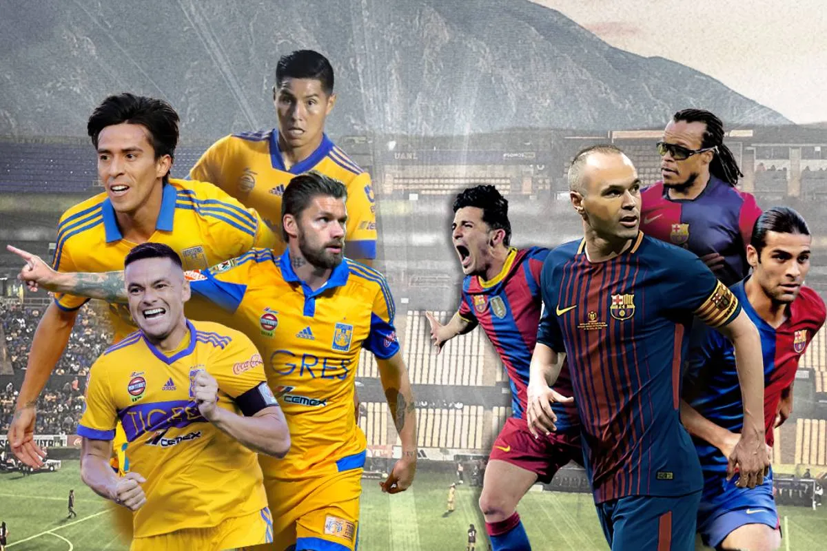 Tigres Leyendas vs. Barça Legends: un duelo histórico en el Volcán