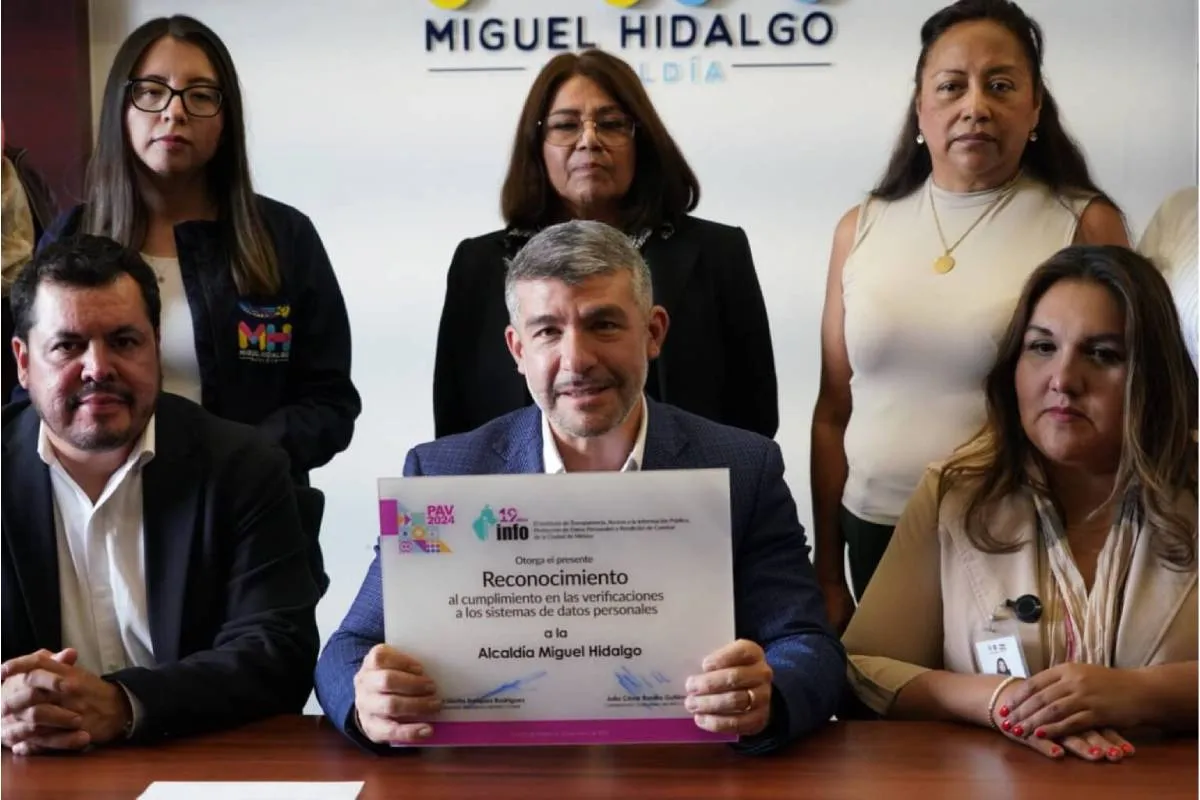 Reconocen a la Alcaldía Miguel Hidalgo por su compromiso con la transparencia e innovación