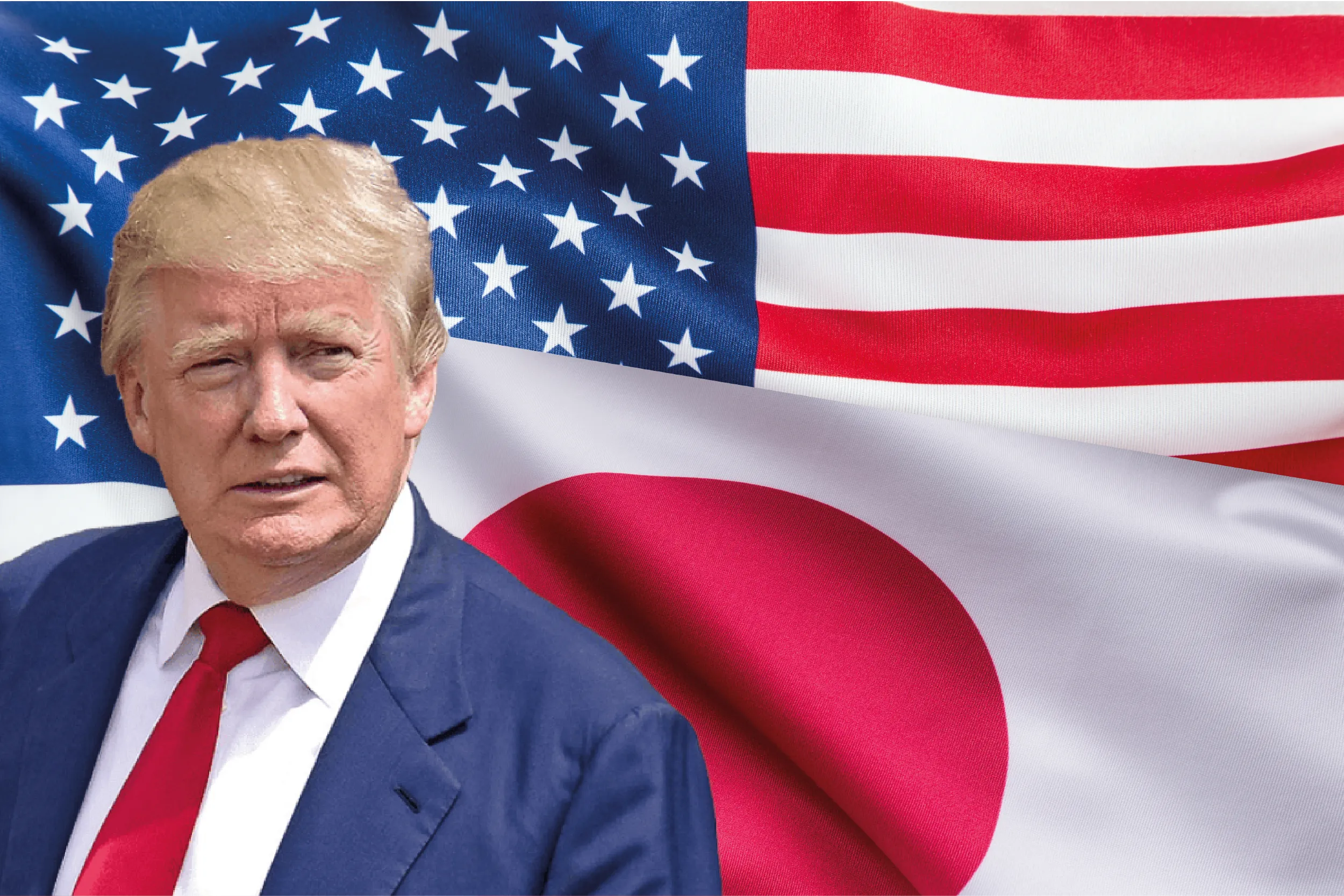 Trump anunció del acuerdo comercial con Japón.