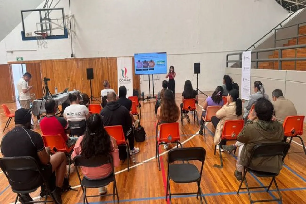 La Conade y la Copame realizaron la ponencia de nutrición deportiva en Cepamex. | Foto: Conade.