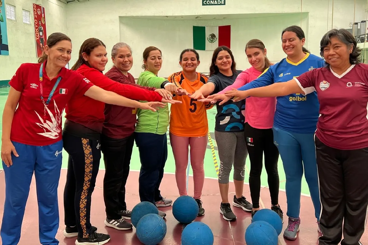 Las atletas mexicanas de golbol han logrado su clasificación a los Juegos Parapanamericanos Lima 2027. | Foto: Conade.