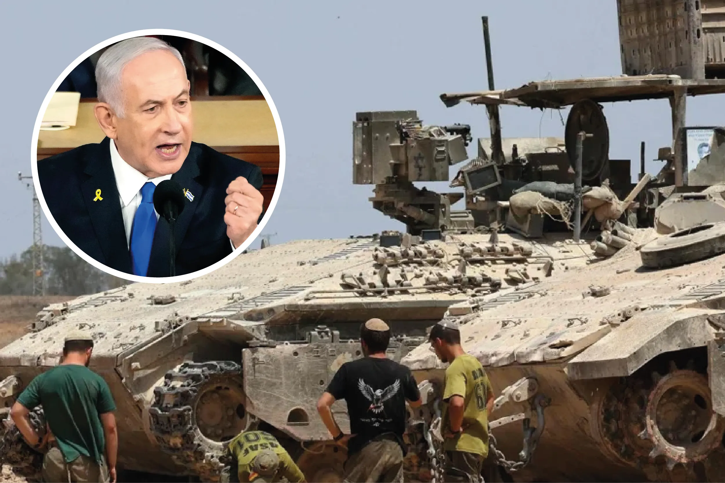Soldados israelíes siendo movilizados tras la aprobación del plan “Carros de Gedeón II” para ocupar Ciudad de Gaza.
