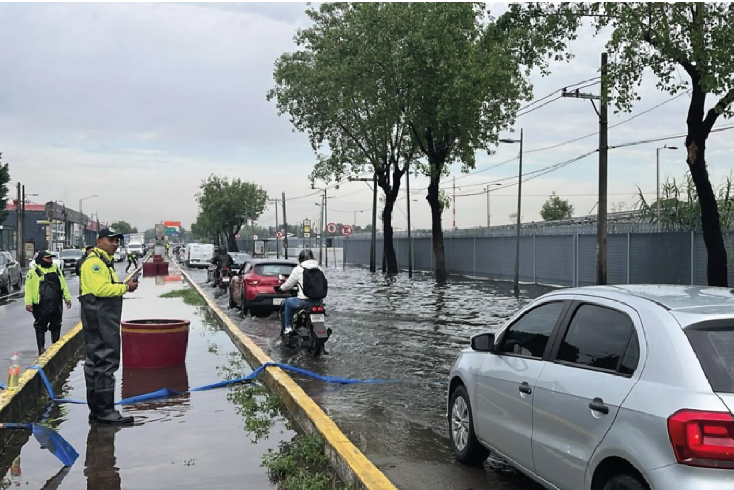 Las intensas lluvias registradas esta semana provocaron severas inundaciones.