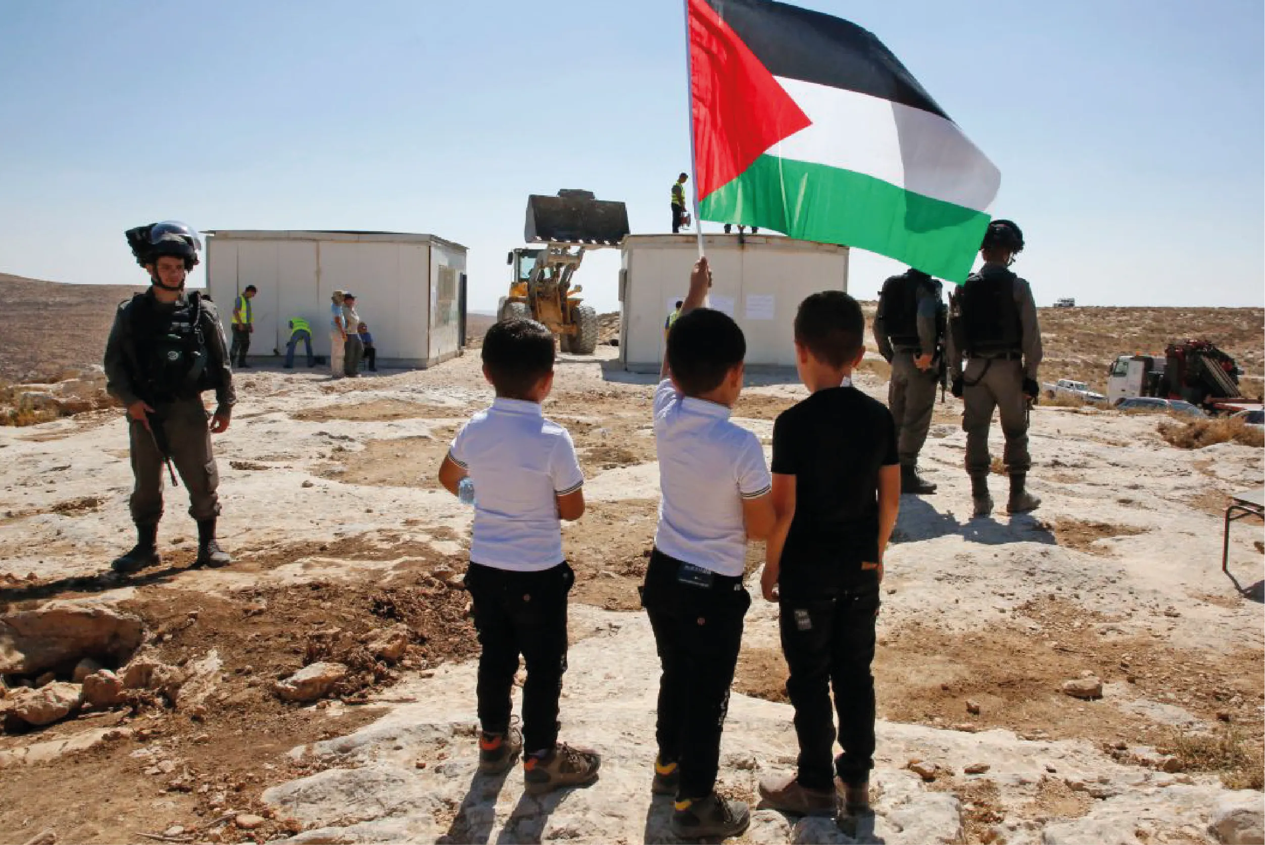 Once niños palestinos y 26 familiares fueron trasladados desde Gaza a EE.UU. para recibir tratamiento médico que no pueden obtener en su territorio.