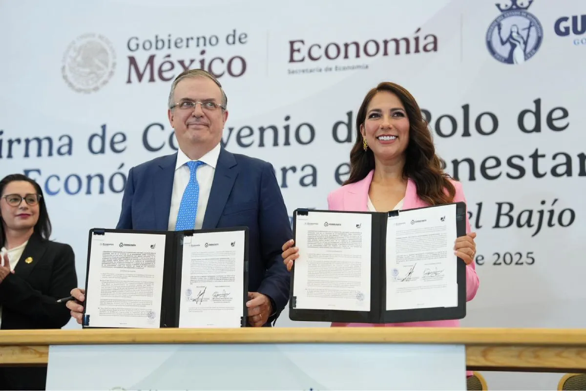 El anuncio se realizó durante la inauguración del Salón de la Piel y el Calzado. Foto: Secretaría de Economía