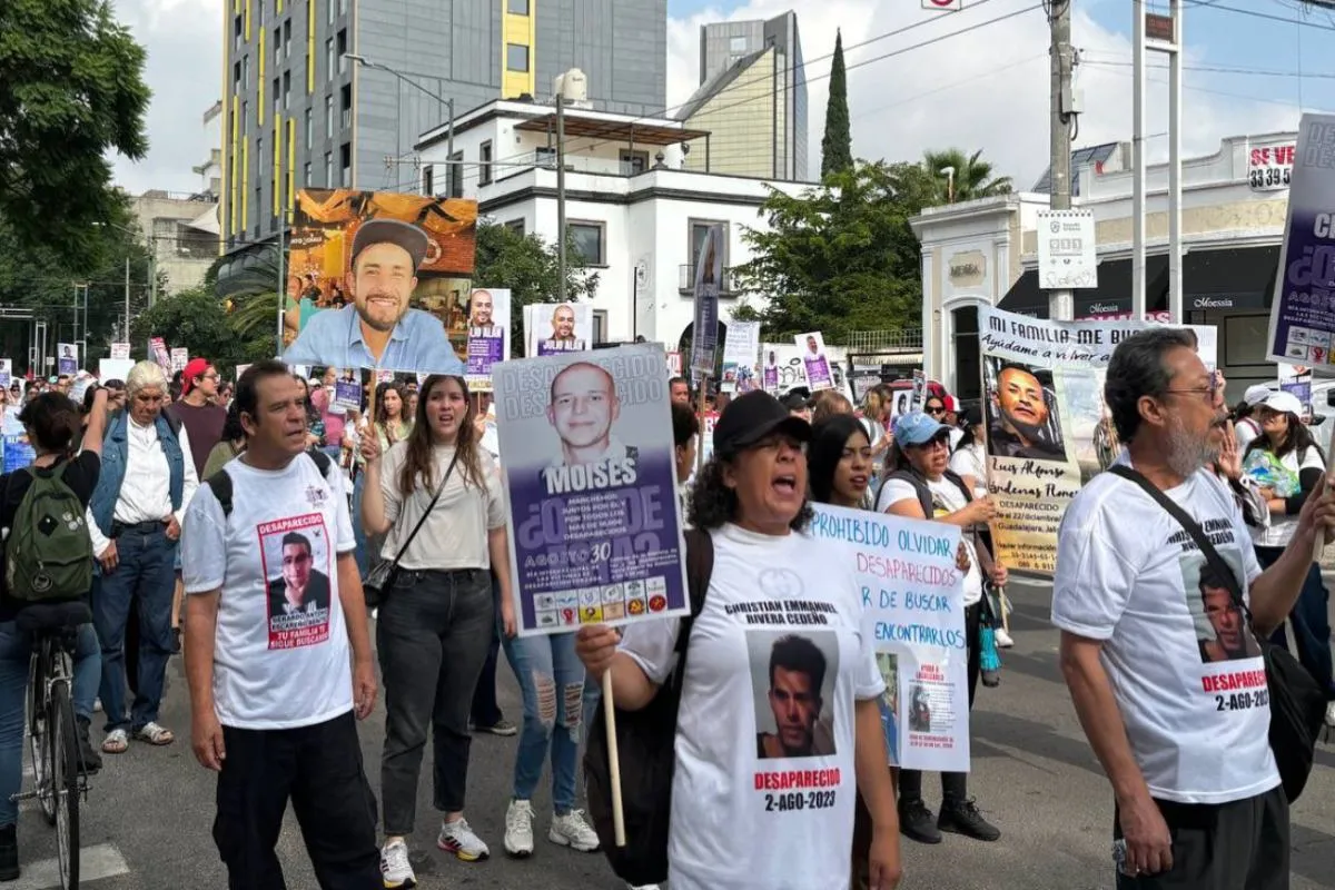 Las cifras oficiales registran entre 128,000 y 133,000 personas desaparecidas o no localizadas. Foto: X