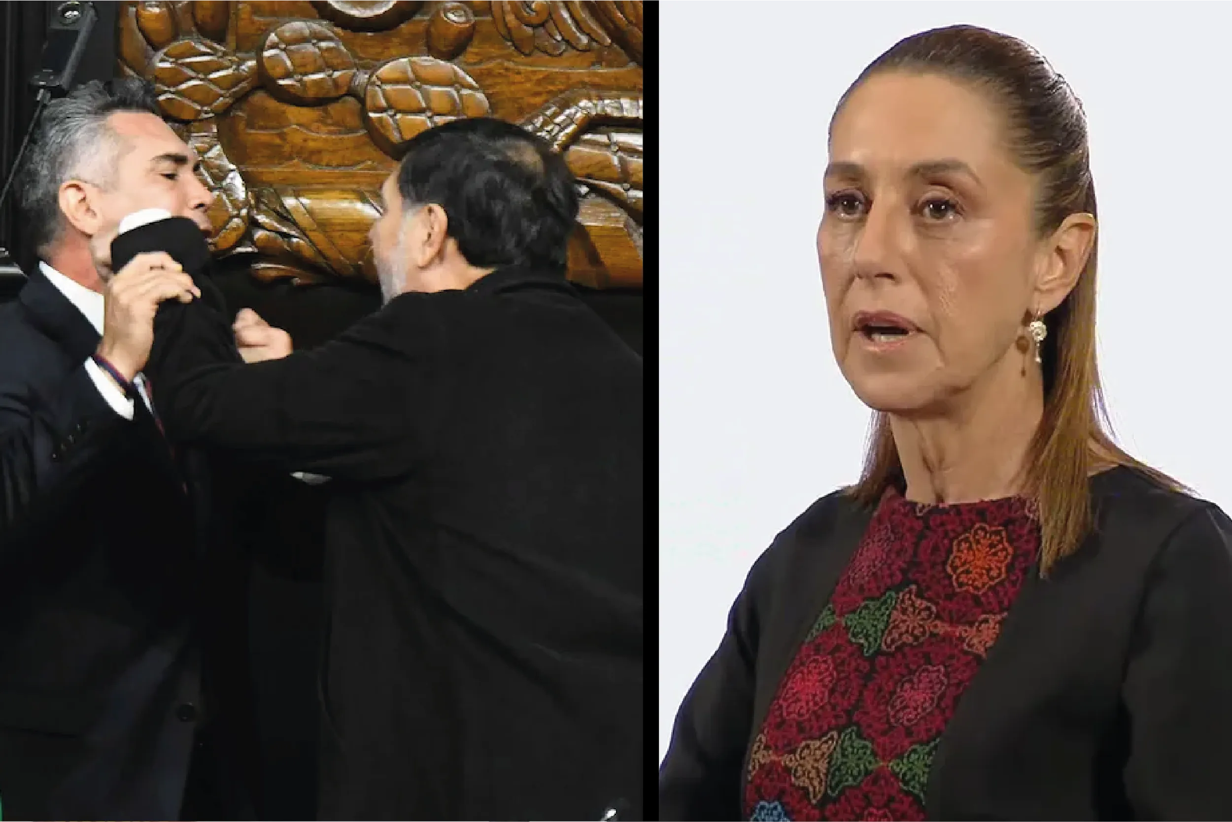 Sheinbaum acusa que ‘Alito’ Moreno actuó como porro tras agresión.