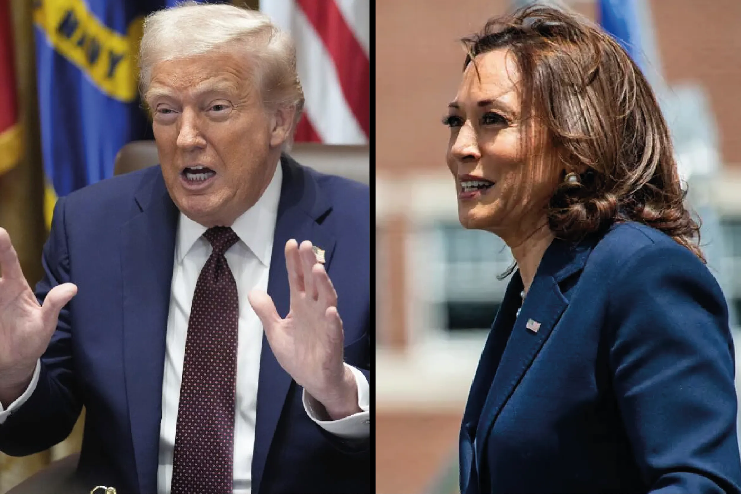 Kamala Harris sin protección del Servicio Secreto tras orden de Donald Trump.