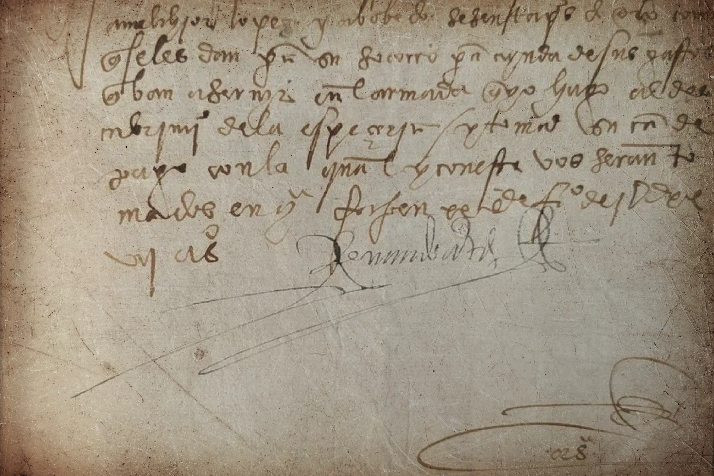 El manuscrito de Hernán Cortés, firmado en 1527, fue repatriado a México por el FBI tras décadas de haber sido robado del Archivo General de la Nación.
