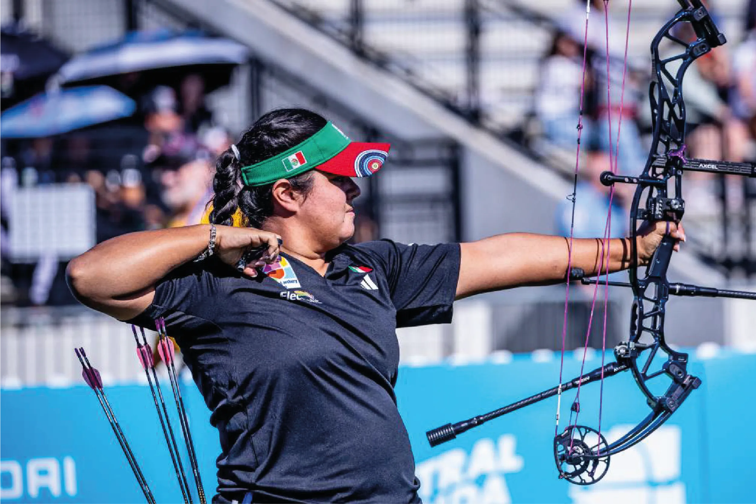 Ana Mayabec Becerra reafirma el liderazgo de México en el tiro con arco.