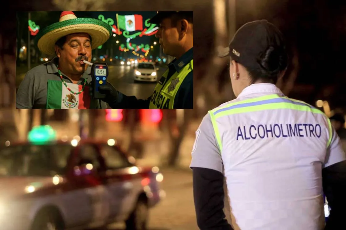 CDMX refuerza operativo de alcoholímetro durante Fiestas Patrias 2025