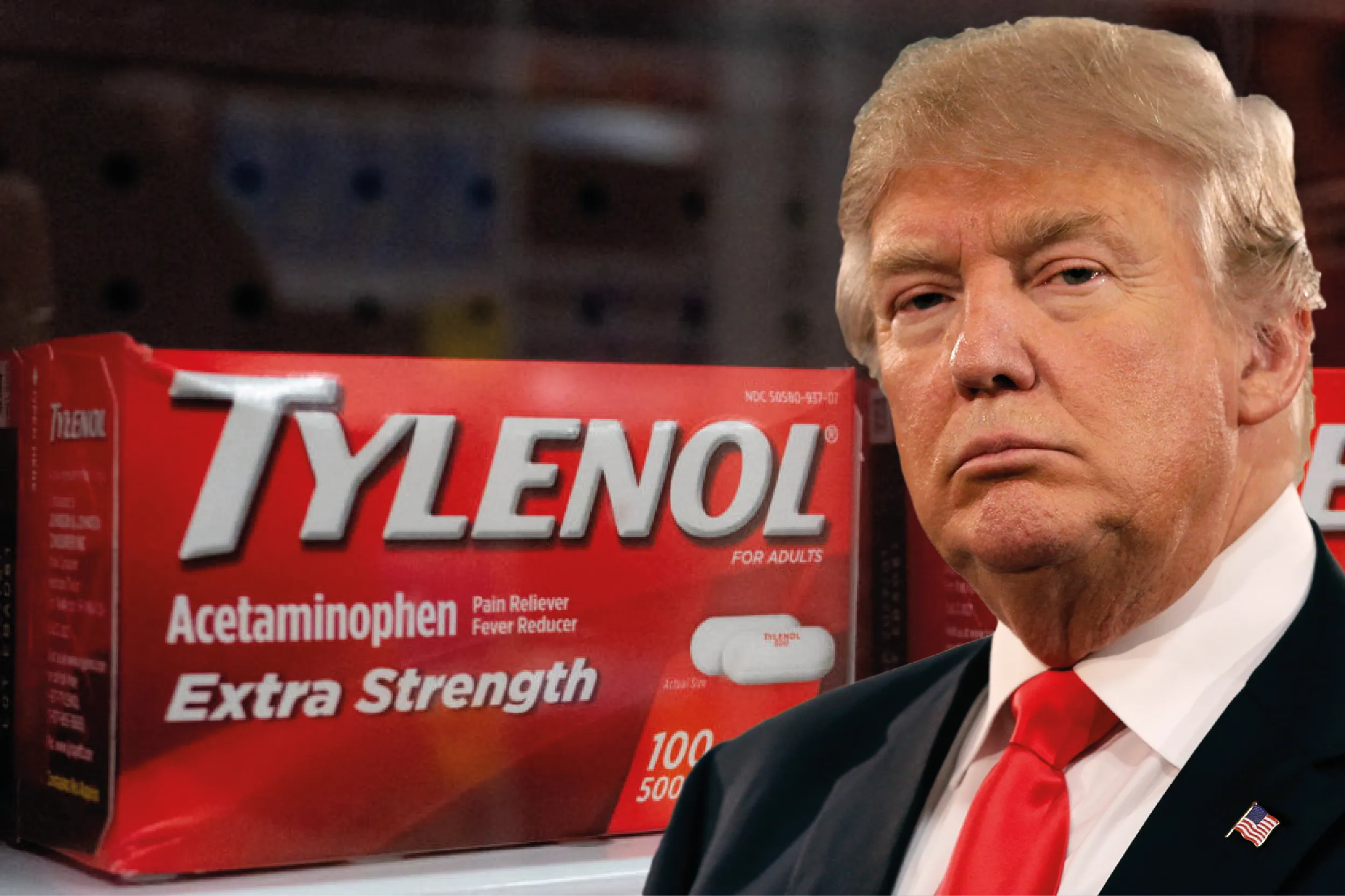 Trump hizo polémicas declaraciones sobre el uso de Tylenol y el autismo.