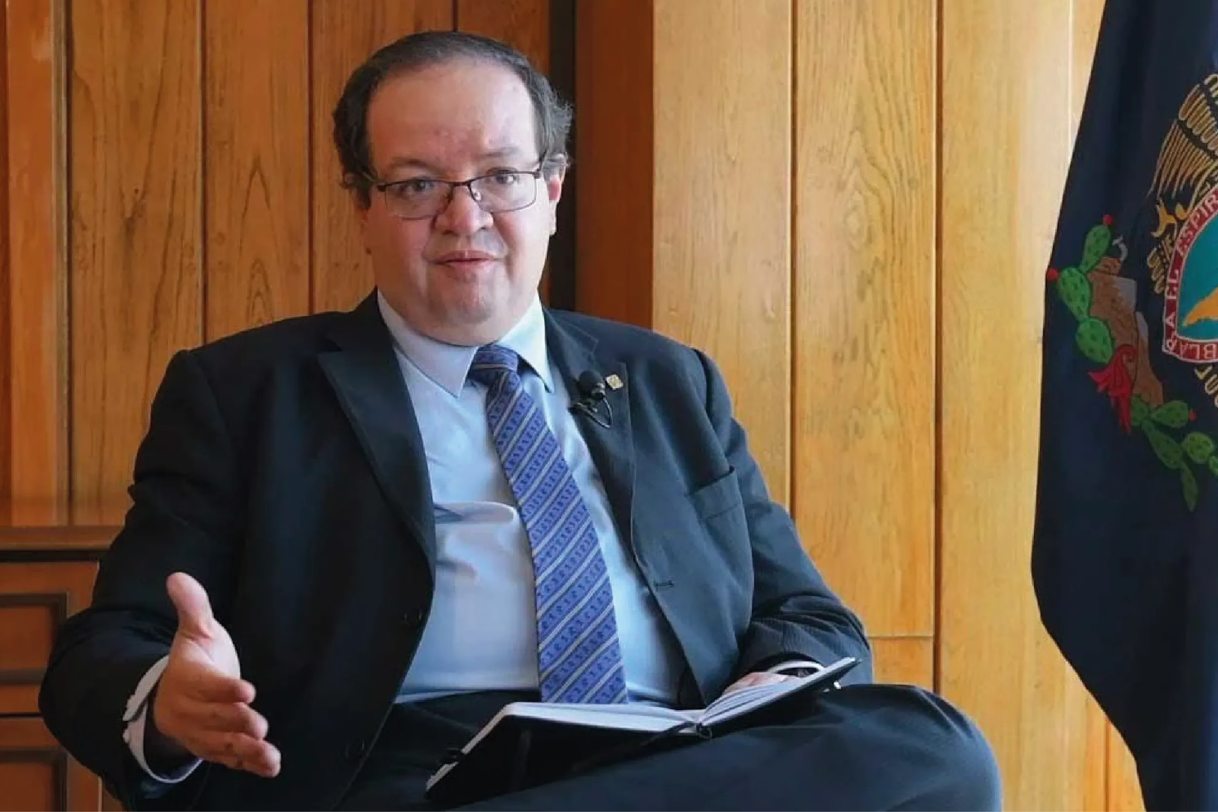 Rector Leonardo Lomelí del CCH Sur