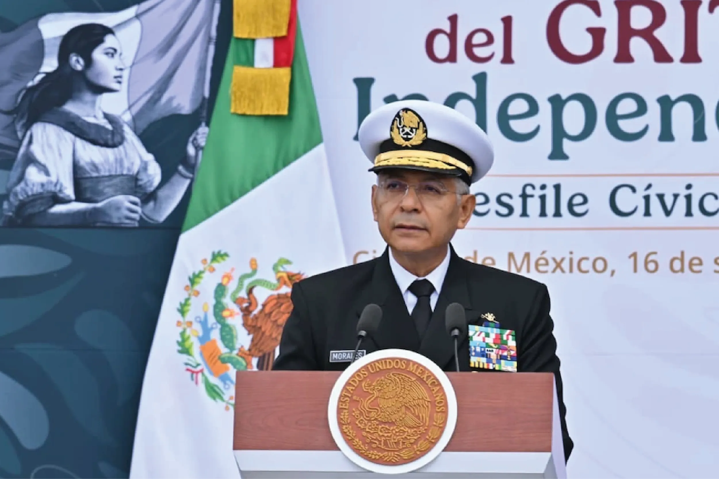 El Almirante Raymundo Pedro Morales Ángeles, aseguró que no tolerará actos de corrupción.