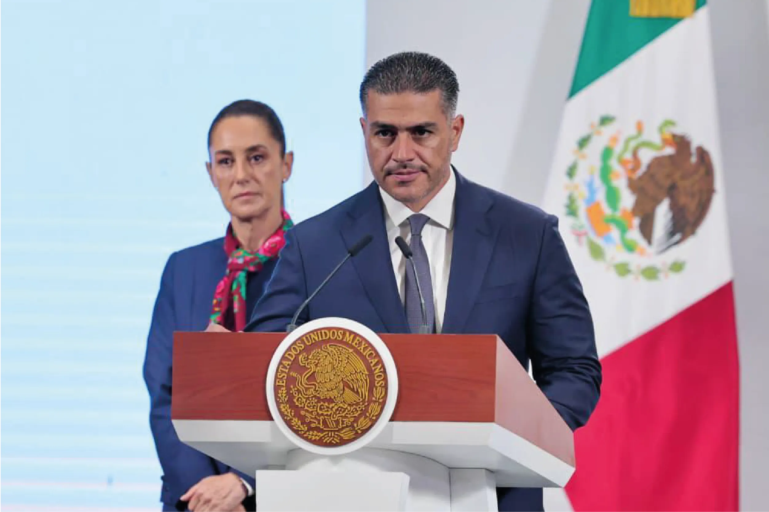 Omar García Harfuch, informó los resultados de la Estrategia Nacional de Seguridad