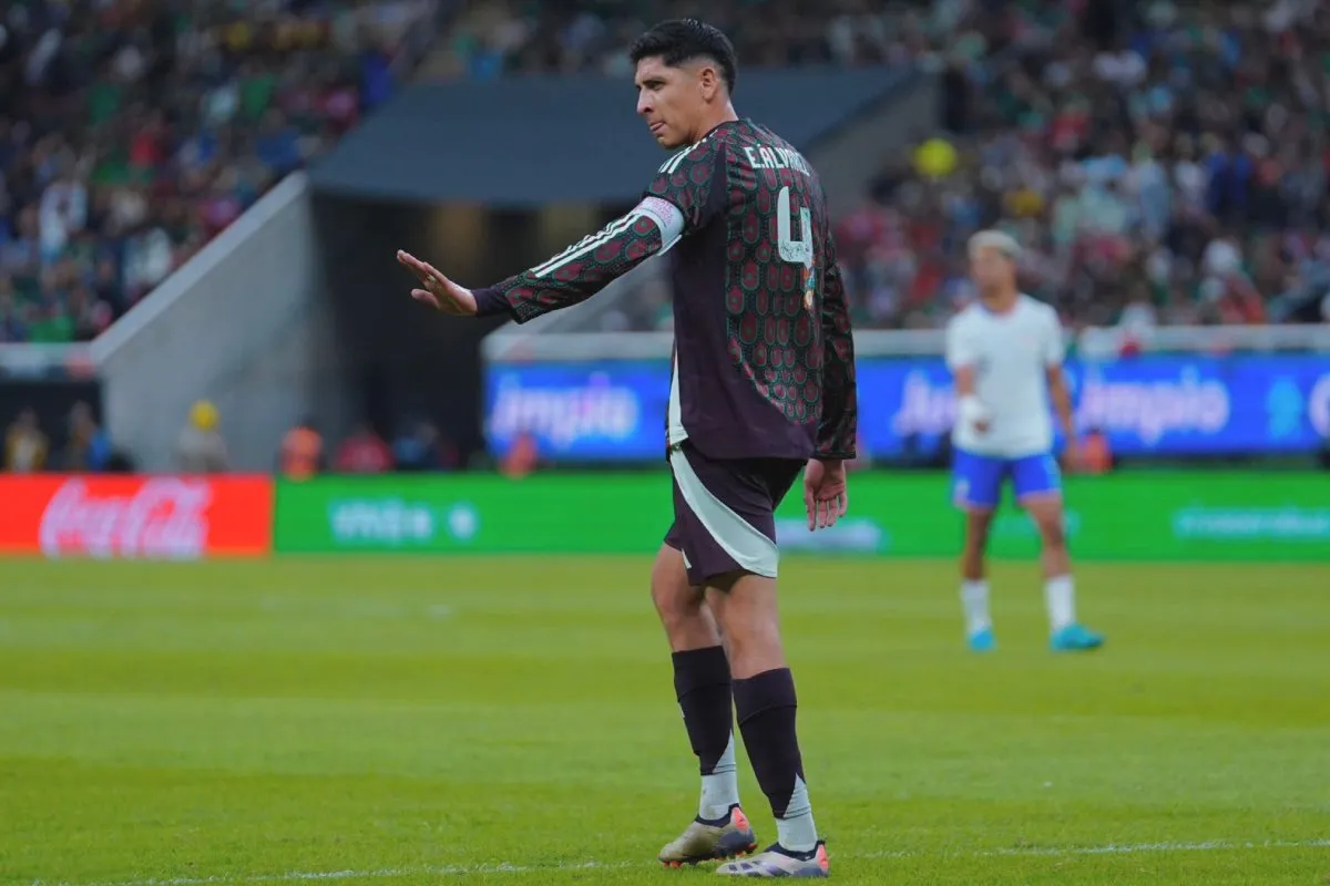 Edson Álvarez se lesiona y enciende las alarmas en el Tri. Foto: X