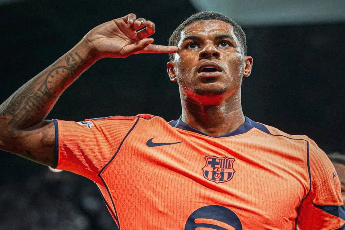 El técnico Hansi Flick destacó la entrega de su equipo y el papel de Rashford. Foto: X