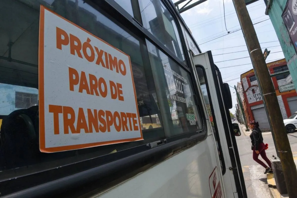 Se cancelo el paro de transportistas de la CDMX
