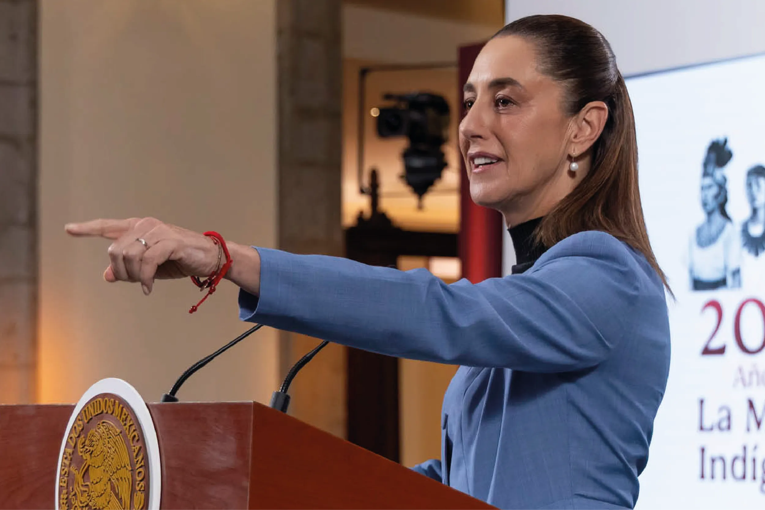 La presidenta de México, Claudia Sheinbaum Pardo.