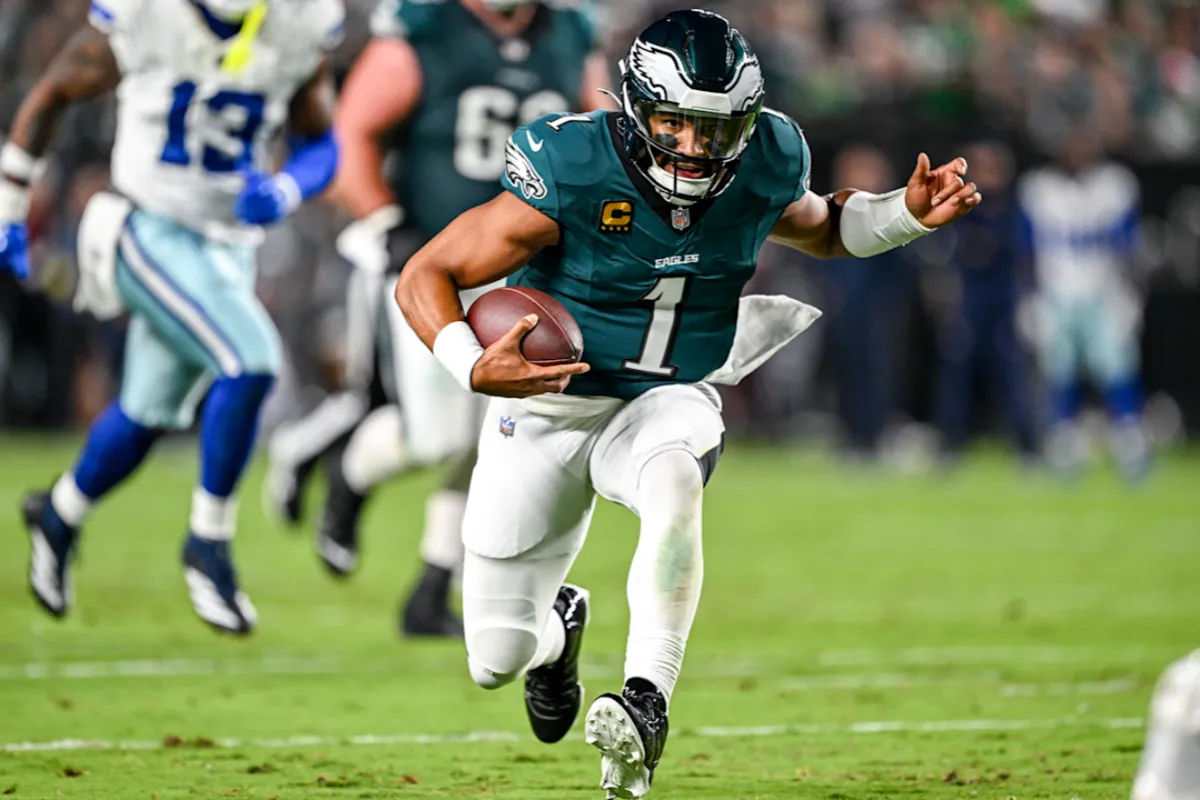 Las Eagles estrenan su corona con victoria ante los Cowboys. | Foto: Philadelphia Eagles.