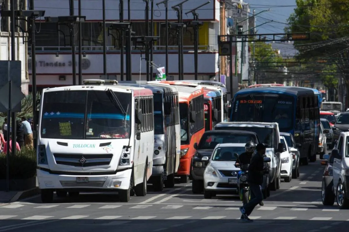 Aumento en tarifa de transporte público en Edomex