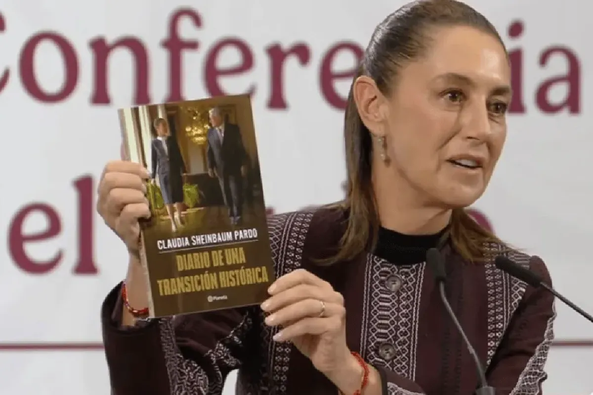 Sheinbaum presenta su libro Diario de una transición histórica.